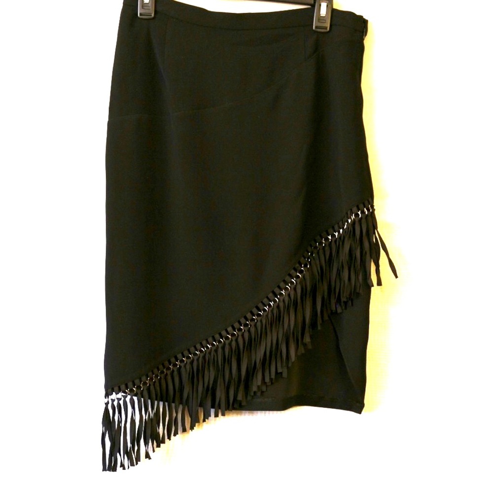 Fringed Midi Skirt. NWOT….in perfect condition…..like new!